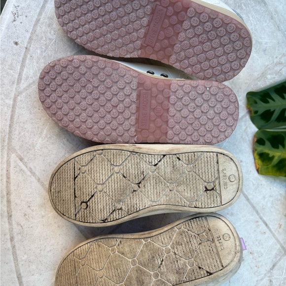 Carter's Pink and Gold Glitter Sneakers - Picture 4 of 7